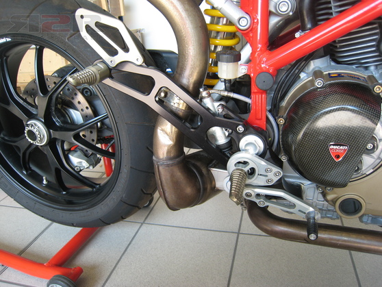 Přepákování PASSENGER Ducati Hypermotard 1100 2007 - 2013