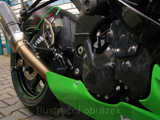 Přepákování SBK se zadní brzdovou pumpou  Kawasaki ZX-10R Ninja 2006 - 2010