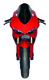Double Bubble - Modré Ducati 1199 Panigale R 2012 - 2013