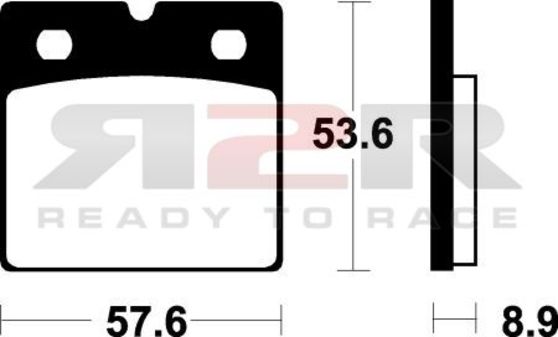 Brzdové destičky přední - Směs Sinter Metalic  BMW K 75 1990 - 1997