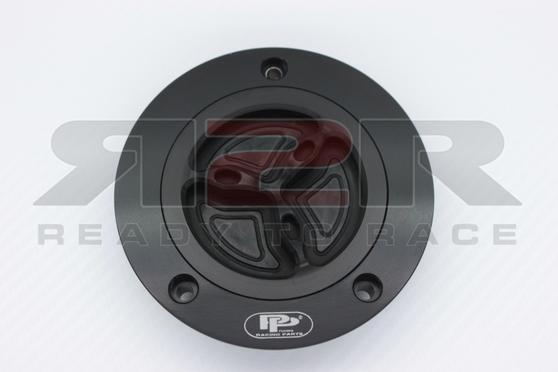 Uzávěr palivové nádrže (otočný zámek)  - Černý tvrzený elox Suzuki GSX-R 750 2000 - 2014