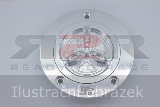 Uzávěr palivové nádrže (otočný zámek)  - Přírodní hliník  Honda CBR 1000 RR Fireblade 2004 - 2007