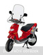 Kompletní čelní plexisklo TOP ALTO - Aprilia Rally 50 1995 - 2003