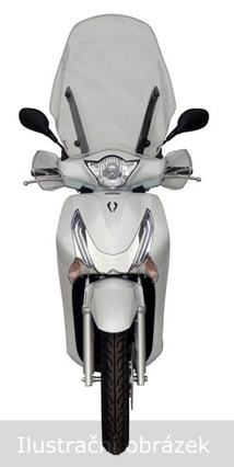 Náhradní čelní plexisklo TUV - Honda SH 125i / 150i ABS 2013 - 2016