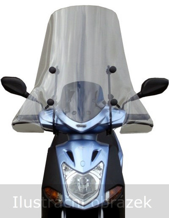 Kompletní sada plexiskla TOP ALTO - Kymco Agility 16" 50 / 125 / 150 / 200  2008 - 2012
