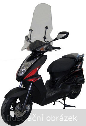 Náhradní čelní plexisklo TOP ALTO - Kymco Agility 50 RS 2009 - 2012