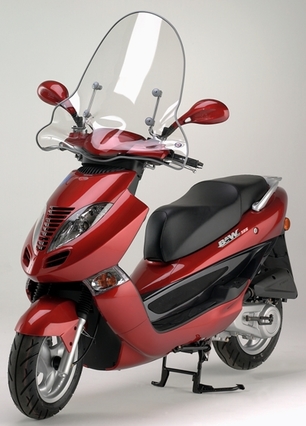 Kompletní sada plexiskla TOP ALTO - Kymco Bet & Win 50 / 125 /150 / 250 2000 - 2006