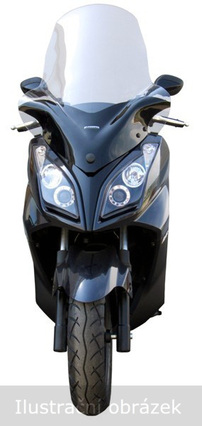 Kompletní sada plexiskla TUV - Kymco Downtown 125 / 300 2009 - 2015