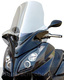Kompletní sada plexiskla TUV - Kymco Downtown 125 / 300 2009 - 2015