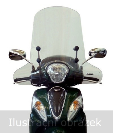 Náhradní čelní plexisklo TOP ALTO - Kymco People ONE 125i 2013 - 2019