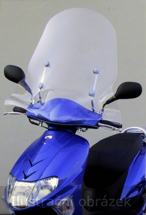 Náhradní čelní plexisklo TOP ALTO - Kymco Vitality 50 2003 - 2008
