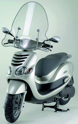 Kompletní čelní plexisklo - Top Alto Yamaha Teo's 125 2000 - 2002