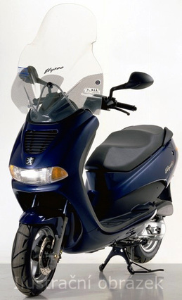 Náhradní čelní plexisklo TOP ALTO - Peugeot Elyseo 50 / 100 / 125 1999 - 2002