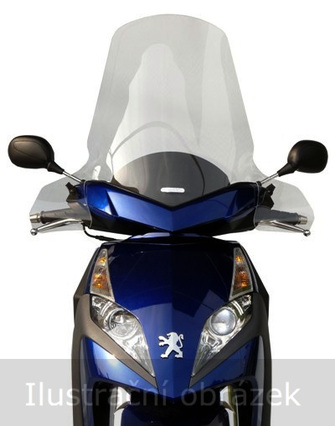 Náhradní čelní plexisklo TOP ALTO - Peugeot Geopolis / RS / Geostyle 125 / 250 / 300 / 400 / 500 2006 - 2013