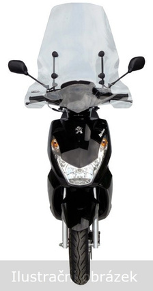 Náhradní čelní plexisklo TUV - Peugeot Kisbee 50 2010 - 2016