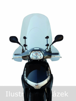 Náhradní čelní plexisklo TOP ALTO - Peugeot Tweet 50 / 125 / 151 2010 - 2013
