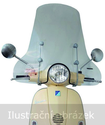 Náhradní čelní plexisklo TOP ALTO - Vespa LX 125 / 150 2005 - 2014