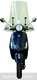Náhradní čelní plexisklo TOP ALTO - Piaggio Vespa Primavera 50 / 125 / 150 2013 - 2016