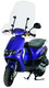 Kompletní čelní plexisklo - Top Alto Piaggio Zip Fast Rider H20 1996 - 1997