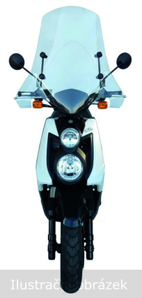 Kompletní čelní plexisklo TUV - Yamaha BW's 125 2010 - 2013