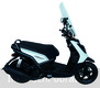 Kompletní čelní plexisklo TUV - Yamaha BW's 125 2010 - 2013