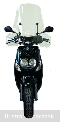 Náhradní čelní plexisklo TUV - Yamaha Neo´s4 / Neo´s 50 / 100  2007 - 2016