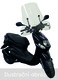 Náhradní čelní plexisklo TUV - Yamaha Neo´s4 / Neo´s 50 / 100  2007 - 2016
