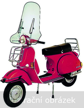 Náhradní čelní plexisklo TOP ALTO - Piaggio Vespa PX 1980 - 1989