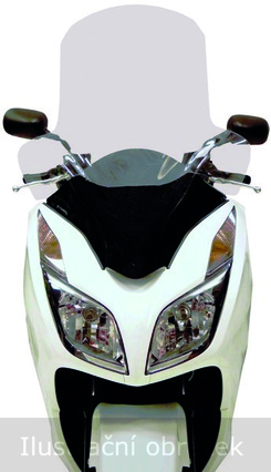 Kompletní čelní plexisklo TUV - Honda Forza 300 2013 - 2017