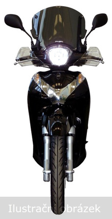 Náhradní čelní plexisklo SPORT - Honda SH 125 / 150 2009 - 2012