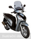 Náhradní čelní plexisklo SUMMER - Honda SH 125 / 150 2009 - 2012