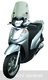 Náhradní čelní plexisklo SUMMER - Honda SH 300 2006 - 2010