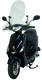 Náhradní čelní plexisklo ALL - Peugeot V-Clic 50 2007 - 2008