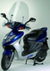 Kompletní čelní plexisklo TOP ALTO - Sym Shark 125 / EURO MX 1999 - 2002