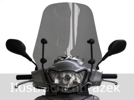 Náhradní čelní plexisklo - Summer Honda SH 125i 2005 - 2008