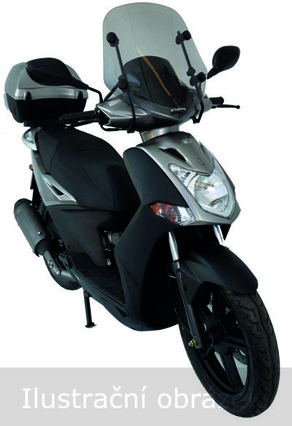 Náhradní čelní plexisklo SUMMER - Kymco Agility 16" 50 / 125 / 150 / 200 2008 - 2012