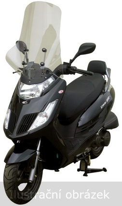 Náhradní čelní plexisklo EXCLUSIVE - Kymco Dink 50 / 125i / 200i 2006 - 2007
