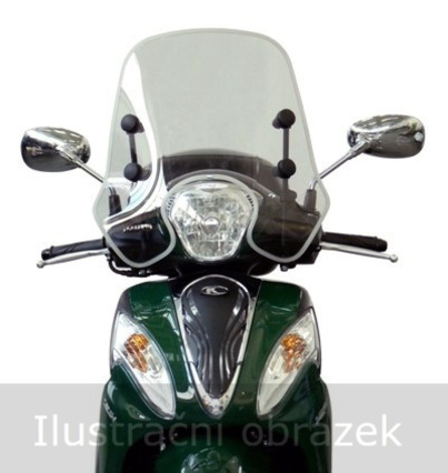 Náhradní čelní plexisklo SUMMER - Kymco People ONE 125i 2013 - 2019