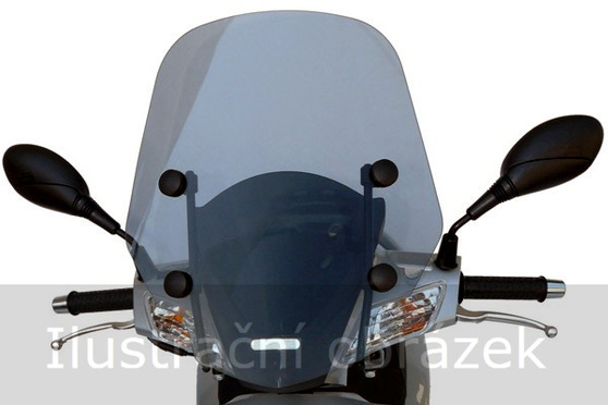 Náhradní čelní plexisklo SUMMER - Peugeot LXR 125 / 200 2009 - 2013