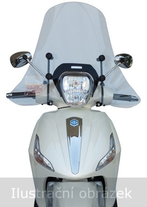 Náhradní čelní plexisklo EXCLUSIVE - Piaggio-Gilera  Beverly 350 2011 - 2019