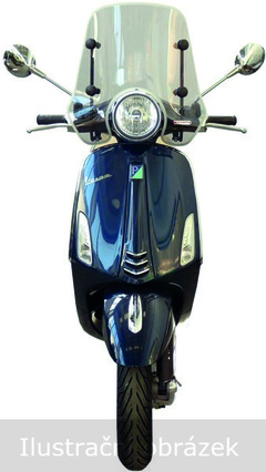 Náhradní čelní plexisklo SUMMER - Piaggio Vespa Primavera 50 / 125 / 150 2013 - 2016