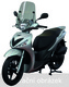 Náhradní čelní plexisklo SUMMER - Suzuki Sixteen 125 / 150 2007 - 2014